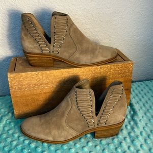 Vince Camuto leather booties